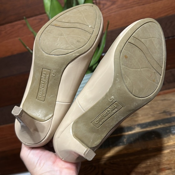 NWOT Comfort Plus by Predictions Nude High Heels - Picture 6 of 8
